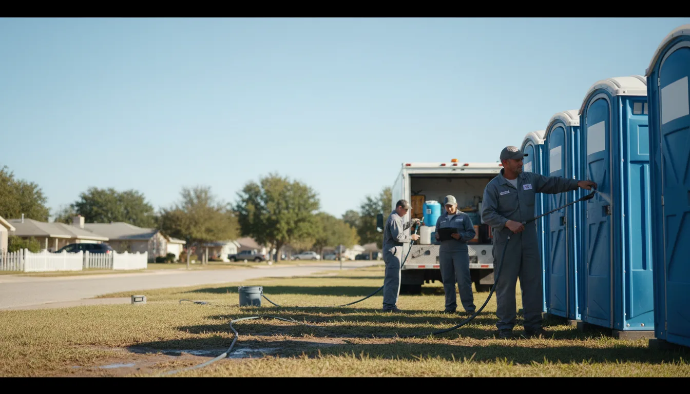 Long-Term Portable Toilet Rental in Melissa, TX near me